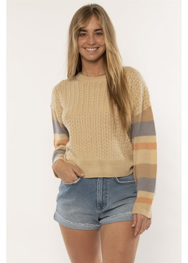 Pearl Ls Sweater Top