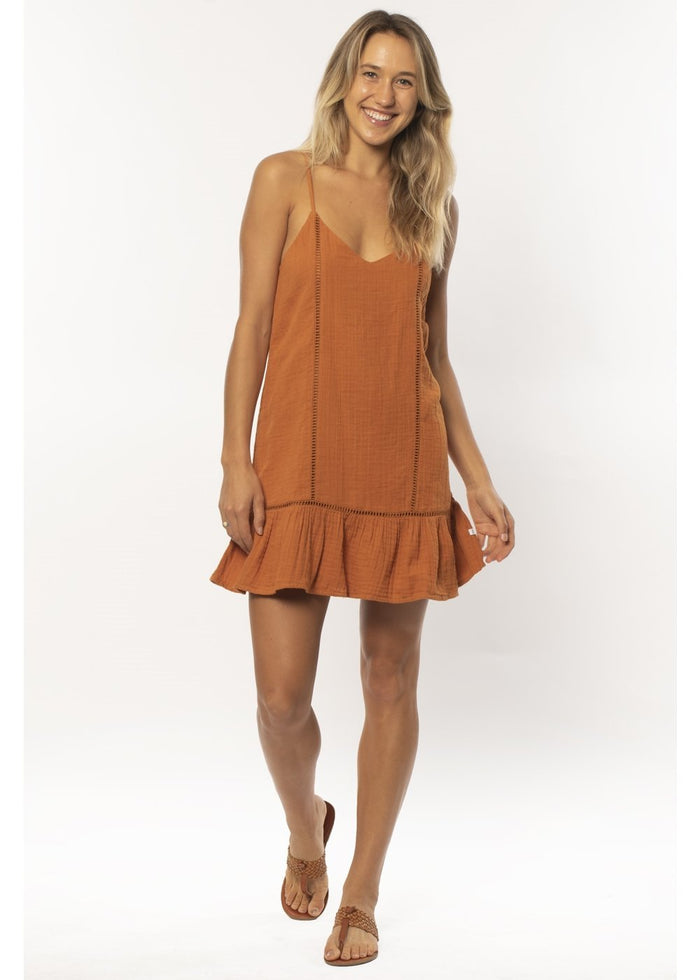 Quincy Wvn Tank Dress