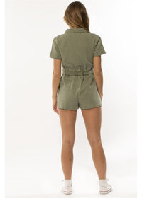 Road Ss Wvn Romper