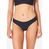 Premium Surf Full Bikini Bottom in Black