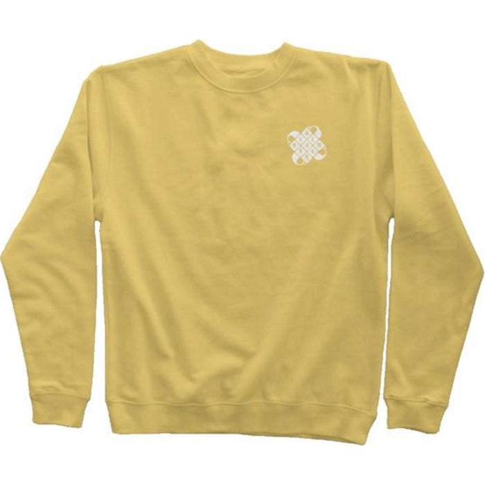 AF BLACK DIAMOND CREW NECK (YLW/WHT)