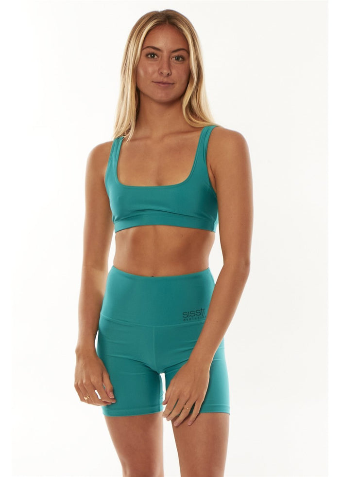 Solid Leda Bralette Top Swim Top