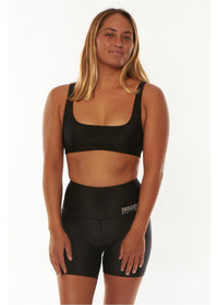 Solid Leda Bralette Top Swim Top