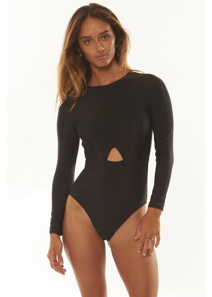 Solid Tropics Bae One Piece Rashguard