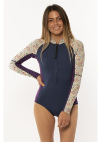 Summer Seas Long Sleeve Cheeky Spring Wetsuit