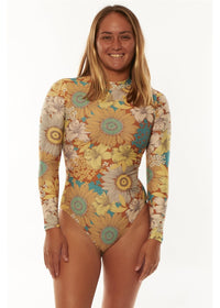 Sunny Oceanside One Piece Rashguard