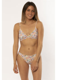 Sunshine Jasmine Triangle Top Swim Top