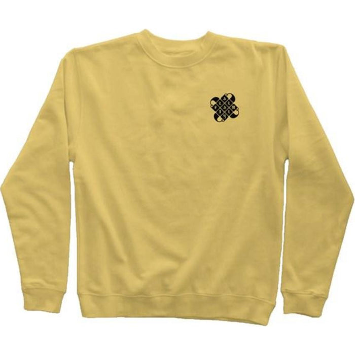 AF BLACK DIAMOND CREW NECK (YLW/BLACK)