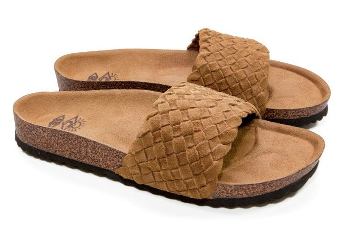 Marbella Sandals in Chestnut