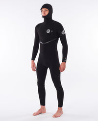 E-Bomb 4/3 Zip Free Hooded Wetsuit