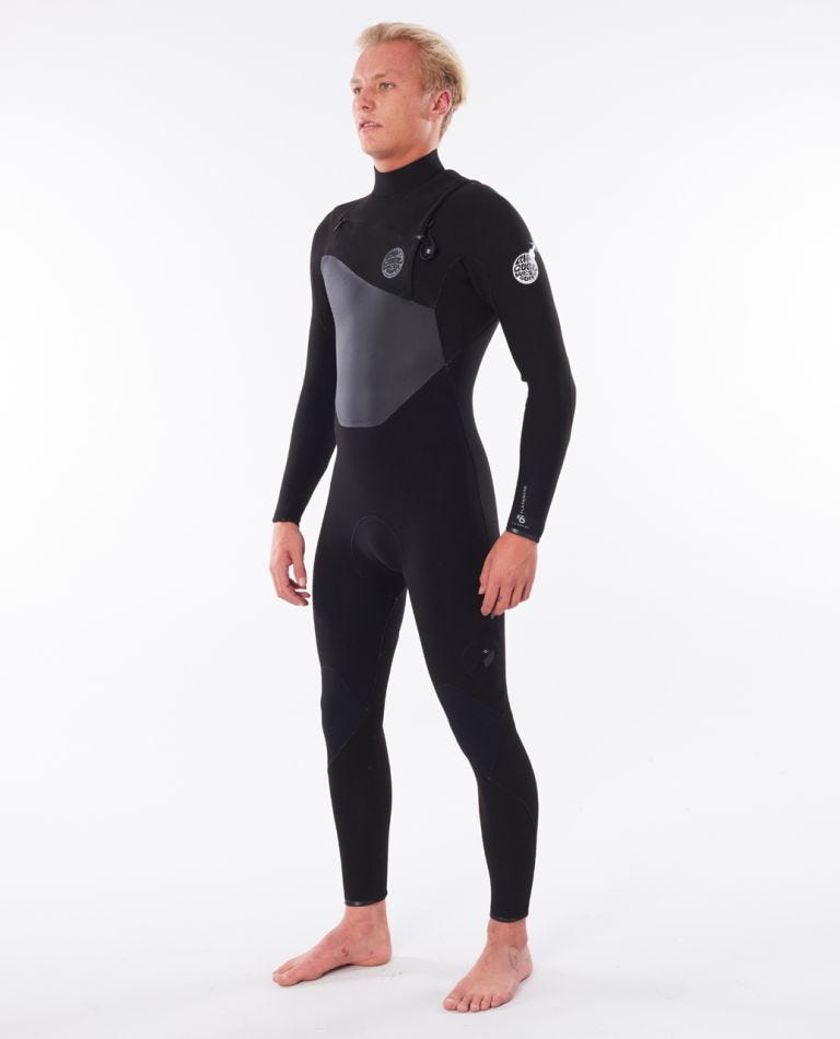 Flashbomb 3/2 Chest Zip Wetsuit in Green