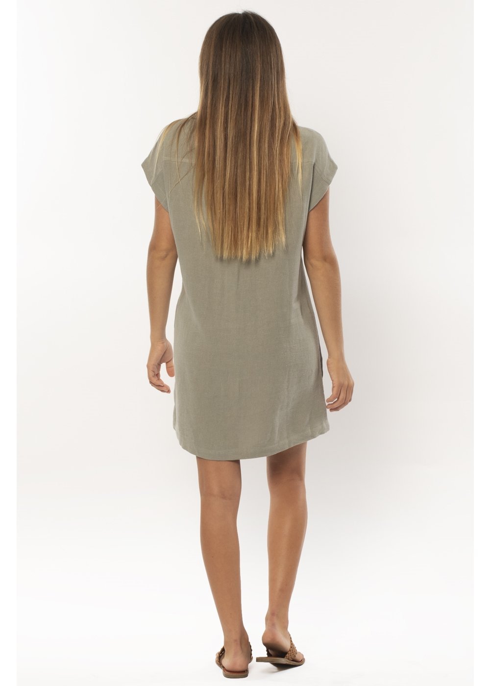 Yasmin S/S Wvn Dress