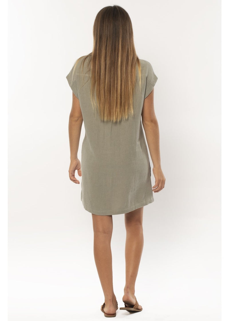 Yasmin S/S Wvn Dress