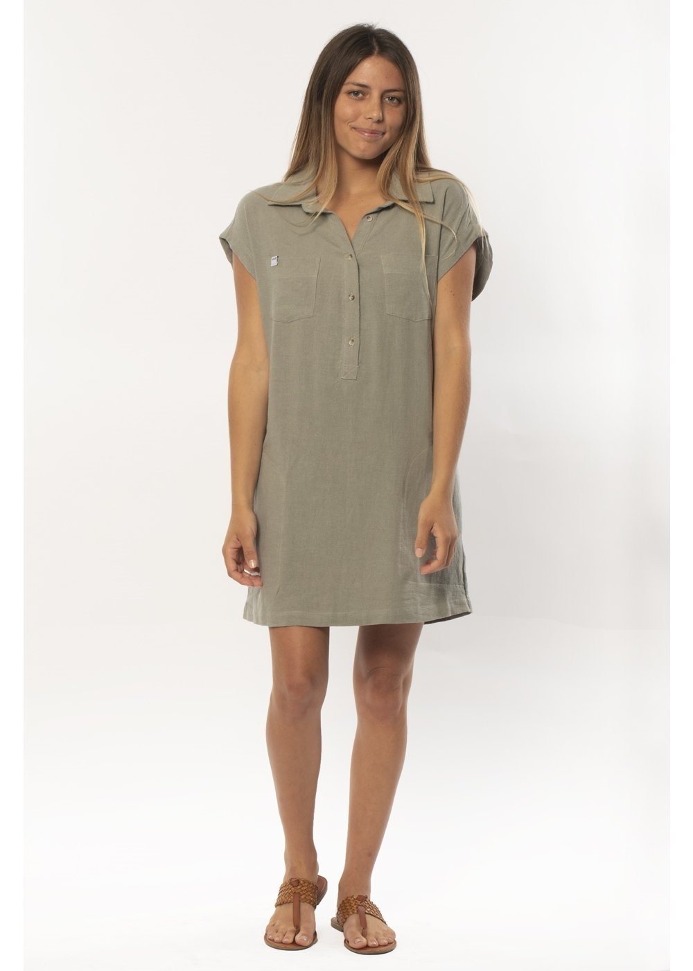 Yasmin S/S Wvn Dress