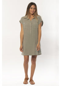 Yasmin S/S Wvn Dress