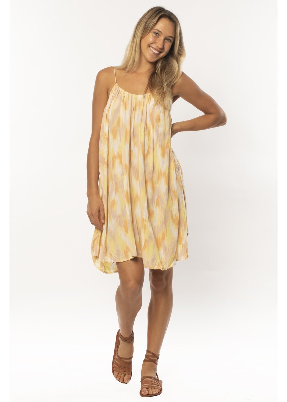 Zinnia Wvn Tank Dress